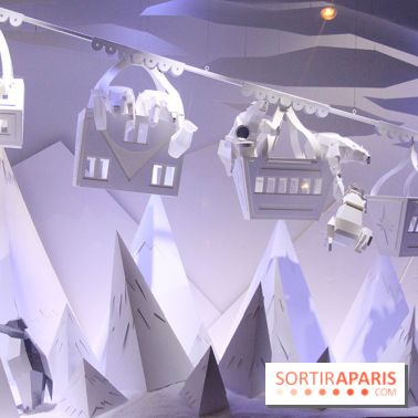 Les vitrines de Noël des Galeries Lafayette 2016