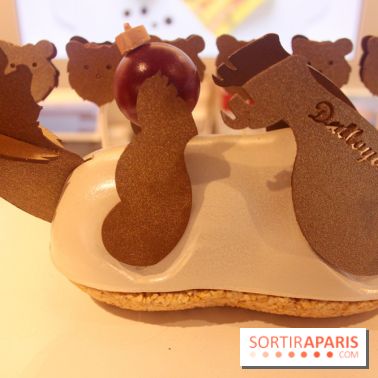 Bûche et chocolats de Noël chez Dalloyau
