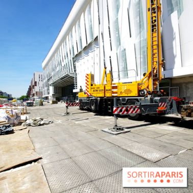 La U Arena en travaux