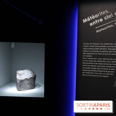 Exposition Météorites au Muséum national d'Histoire naturelle, les photos
