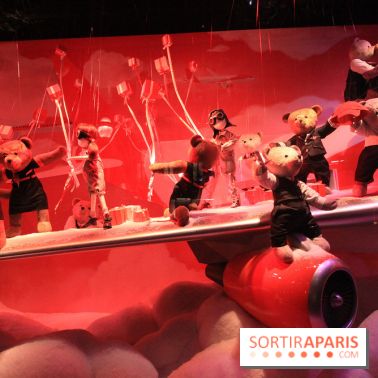 Vitrines de Noël 2017 au Printemps