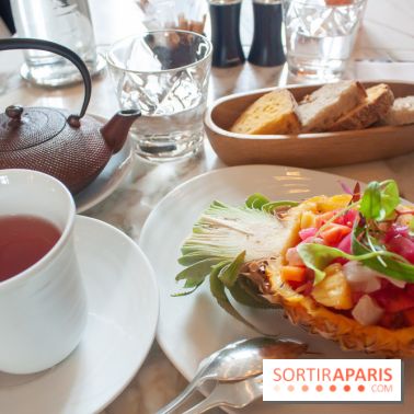 Café de l'Homme carte de printemps 2018 :  : ceviche daurade/ananas