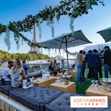 La Guinguette Sohso face à la Tour Eiffel