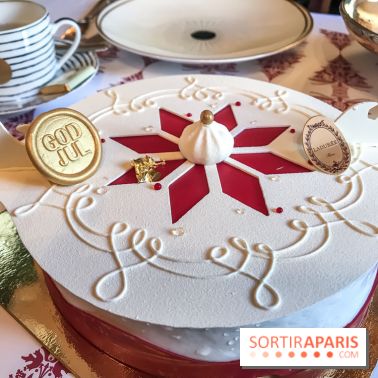 Bûche de Noël 2018 pour Ladurée