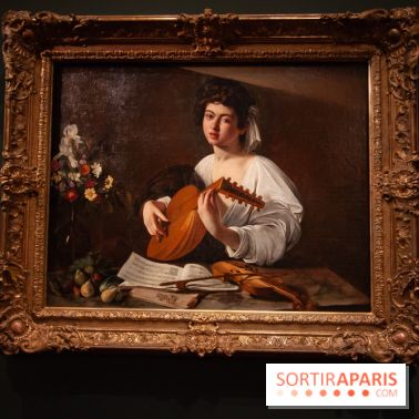 Caravage à Rome au Musée Jacquemart-André - Caravage, le Joueur de Luth, 1595-1596