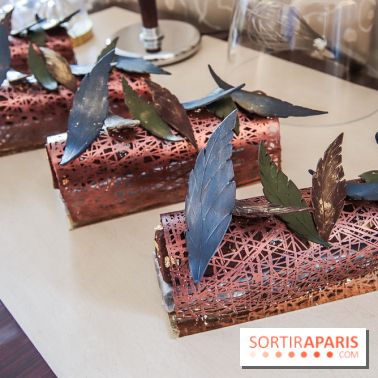 La Bûche de Noël de Bryan Esposito pour le Collectionneur 2018, les photos