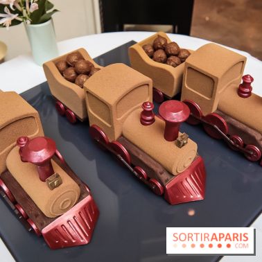 La Bûche Shangri-là Express de Michaël Bartocetti pour Noël 2018