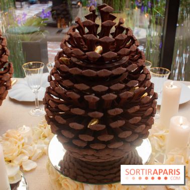 Bûche de Noël 2018 de Maxime Frédéric pour le George V