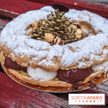 Paris/Rome, bûche 2018 d'Il Gelato Del Marchese