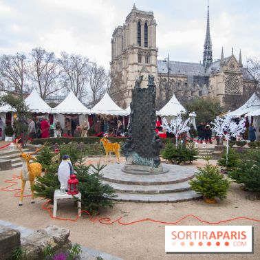 Marché de Noël de Notre Dame de Paris 2018