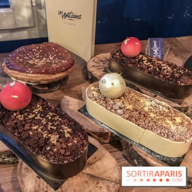 Les bûches de Noël des Artizans