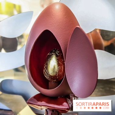 L’Oeuf Trésor de Pâques de Pascal Hainigue au Burgundy Paris, les photos