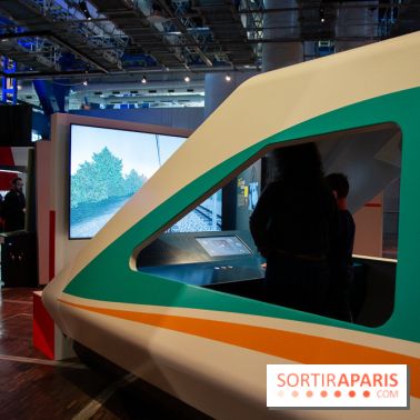 Grande vitesse ferroviaire, l'exposition à la Cité des Sciences : nos photos