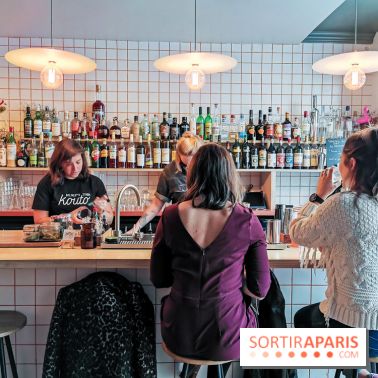 Kouto, un bar à cocktails tout en fraicheur à Paris