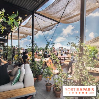 Créatures : le restaurant éphémère sur la terrasse des Galeries Lafayette, les photos