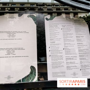 Cabana Café au Plaza Athénée