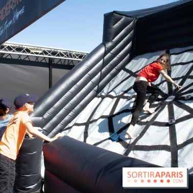 Album photo : les animations spider-man de la Tour Montparnasse