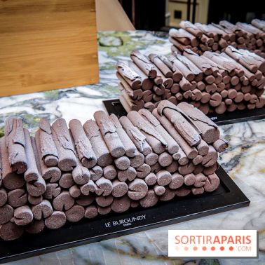 La Bûche de Noël 2019 et galette des rois 2020 du Burgundy Paris by Pascal Hainigue 