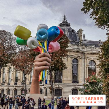 Le Bouquet de Tulipes de Jeff Koons à Paris