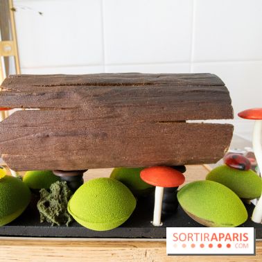 Bûche et Chocolats de Noël 2019 du Trianon Palace