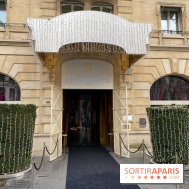 Le Tea Time de Noël de Nicolas Paciello à l'Hôtel Fouquet's