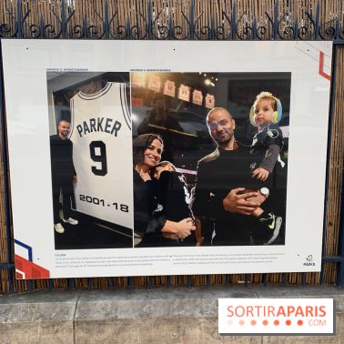 Exposition photo Tony Parker Tour Saint-Jacques 