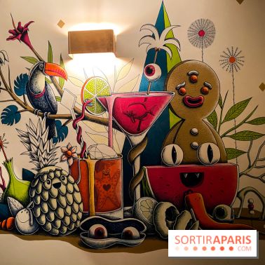 Les Justes, un bar à cocktail arty à Paris