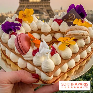 La pâtisserie de Saint Valentin des artisans du Grenier à Pain