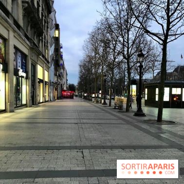 Coronavirus, Paris désert 