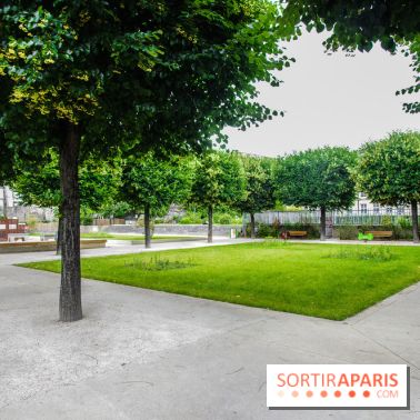 Le jardin des Arts-Albert Schweitzer à Paris, les photos