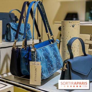 Neuville la marque belge de sacs débarque au Bon Marché 