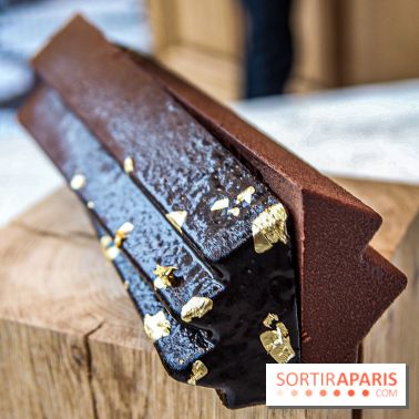 La Bûche de Noël de Quentin Lechat au T'Time Jardin Privé du Novotel les Halles