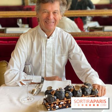 La Bûche de Noël 2020 et Galette des rois 2021 de Guy Martin au Grand Véfour