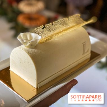 Bûches et créations de Noël Ladurée 2020 avec Jean François Piège