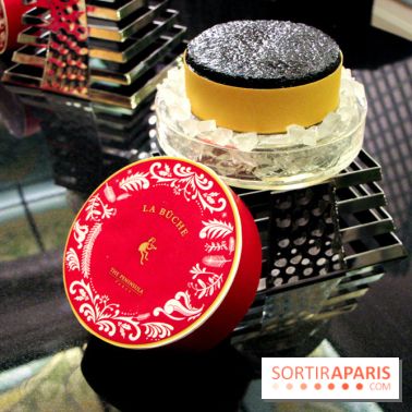 Bûche de Noël 2020 au Peninsula Paris : nos photos