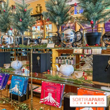 Photos : Bûches et créations de Noël 2020 chez Mariage Frères