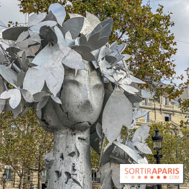 Exposition contemporaine de Manolo Valdés avenue Georges V