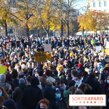 Sécurité Globale : Manifestation Trocadéro 