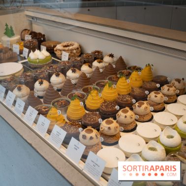 Photos : Les Bûches de Noël de Yann Menguy à la Goutte d'Or Pâtisserie 2020