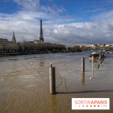 La Seine en crue février 2021