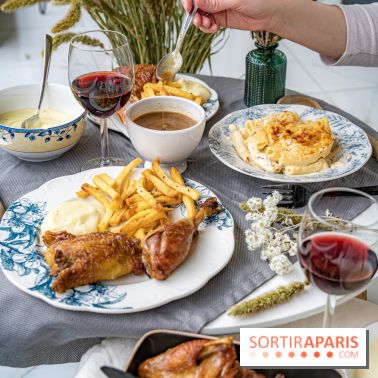 Menu volaille et truffe du Coq Rico, les photos