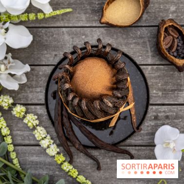 Oeuf de Pâques Vanille du Shangri-La par Maxence Barbot