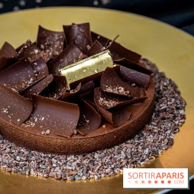 La Tarte Chocolat de Pâques et d'avril de Quentin Lechat au Royal Monceau