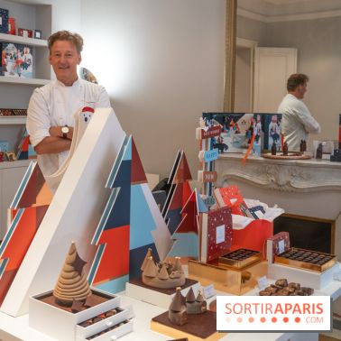 Photos : Les Bûches et chocolats de Noël de Pierre Marcolini 2021