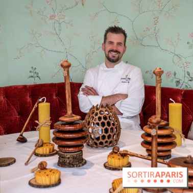 La Bûche de Noël du Shangri-La Paris par Maxence Barbot 2021 et sa galette des rois 2022