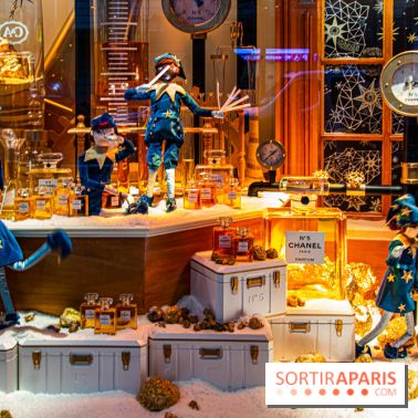 Inauguration des Vitrines de Noël des Galeries Lafayette 2021, les photos