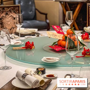 Menu de Nouvel an Chinois au Shang Palace 2022