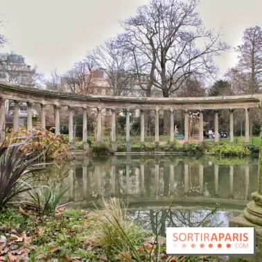 Balade au parc Monceau, jardin romantique et champêtre pour la Saint-Valentin