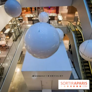 Expérience immersive Sound Journey to space à vivre à la Samaritaine : nos photos