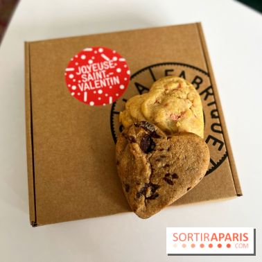 La Fabrique Cookies Saint-Valentin 2022